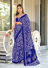 Tew Mulmul Cotton Fancy Printed Saree Wholesalers In Delhi